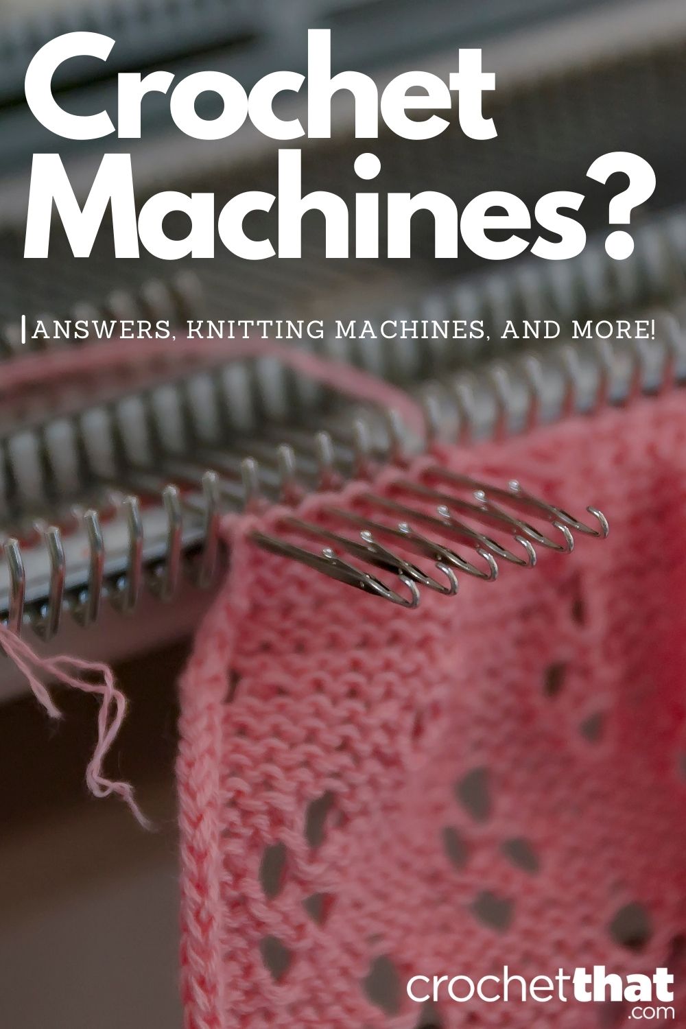 Can Crochet Be Done By Machine? 